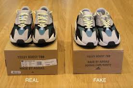 original vs fake boxes