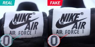 original vs fake logo