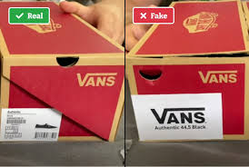 original vs fake boxes
